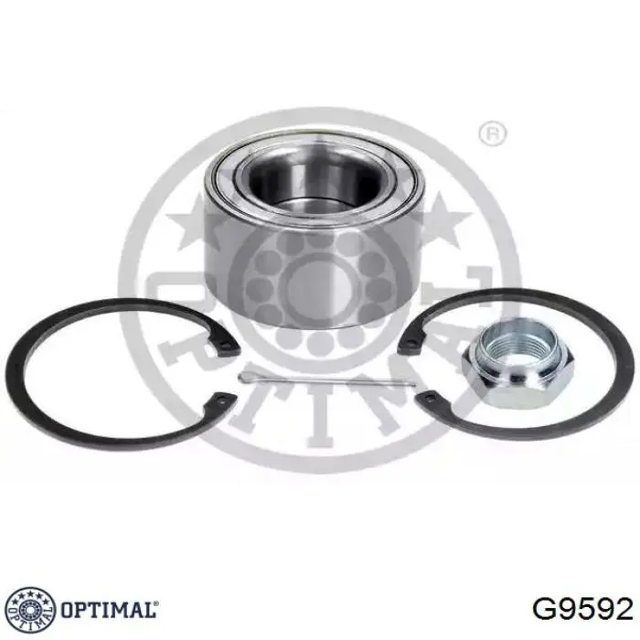 Сайлентблок переднього нижнього важеля G9592 Optimal