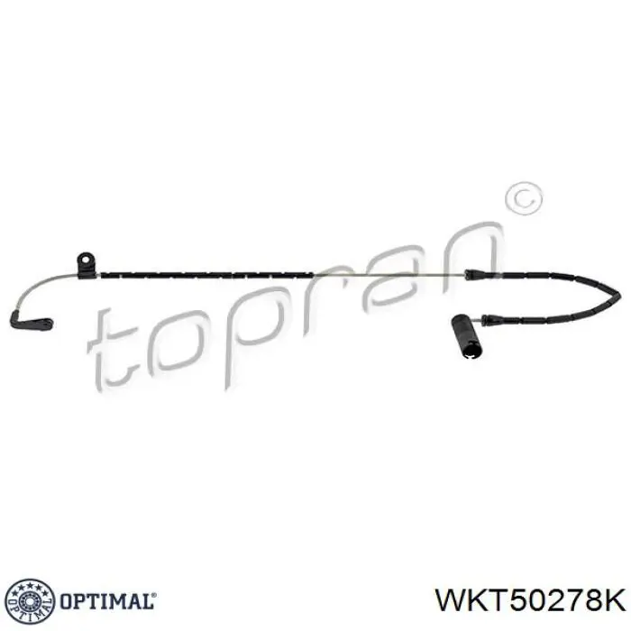 Датчик износа тормозных колодок передний WKT50278K Optimal