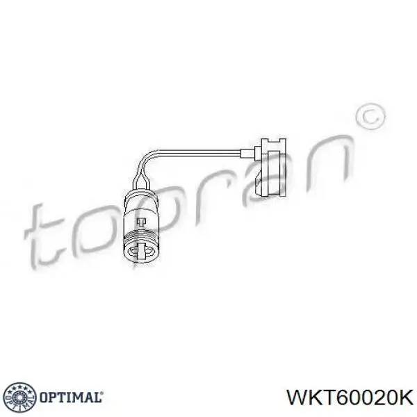 WKT60020K Optimal  Датчик износа тормозных колодок задний