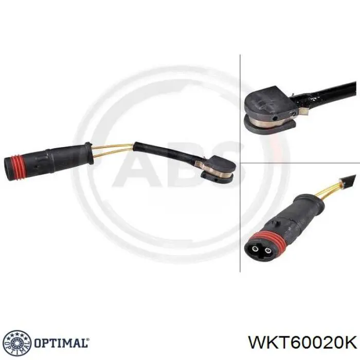 Купить WKT60020K Optimal Датчик износа тормозных колодок задний