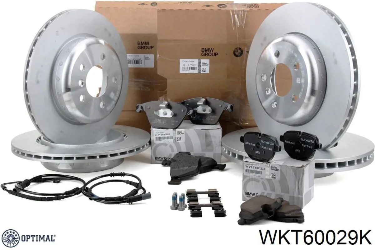 Купить WKT60029K Optimal Датчик износа тормозных колодок задний