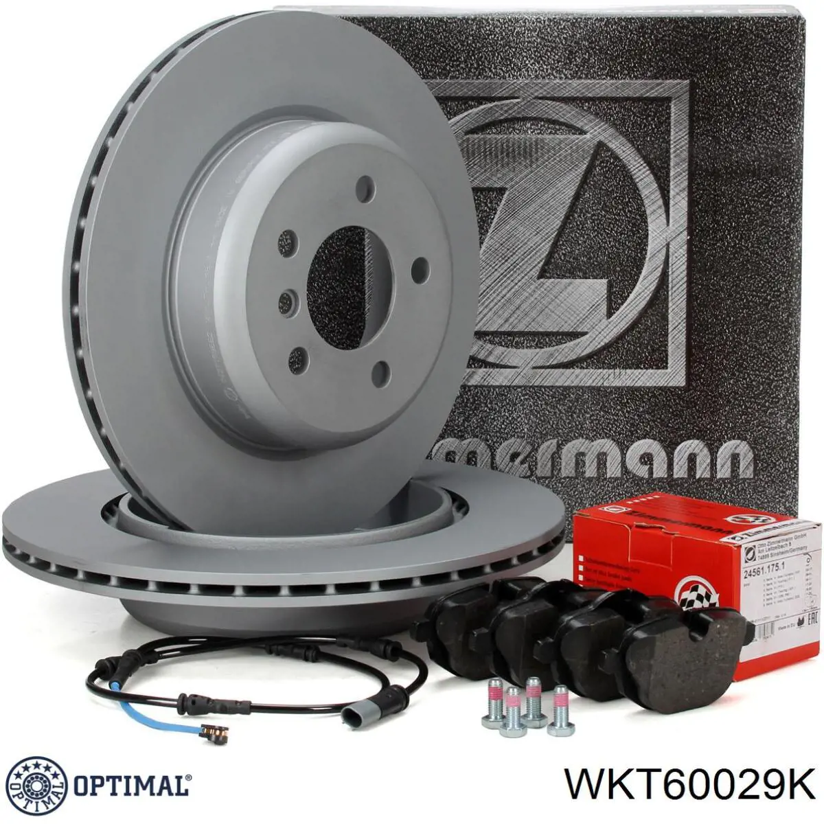 Купить WKT60029K Optimal Датчик износа тормозных колодок задний