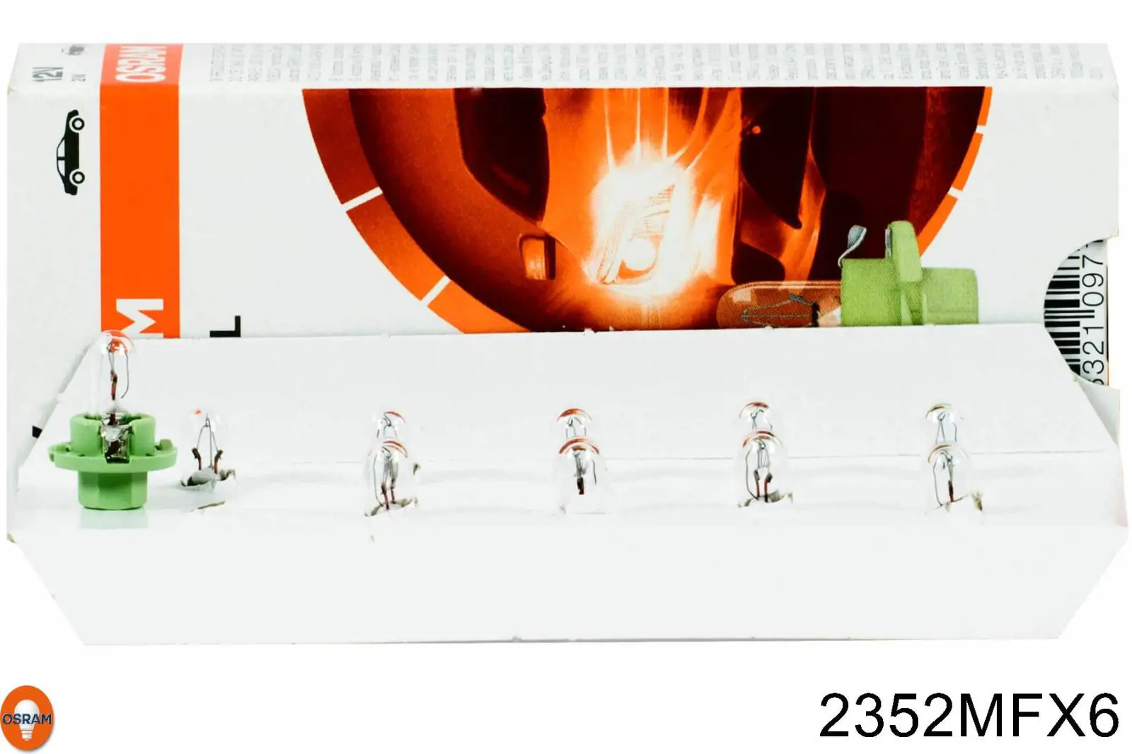 Лампочка панели приборов 2352MFX6 Osram