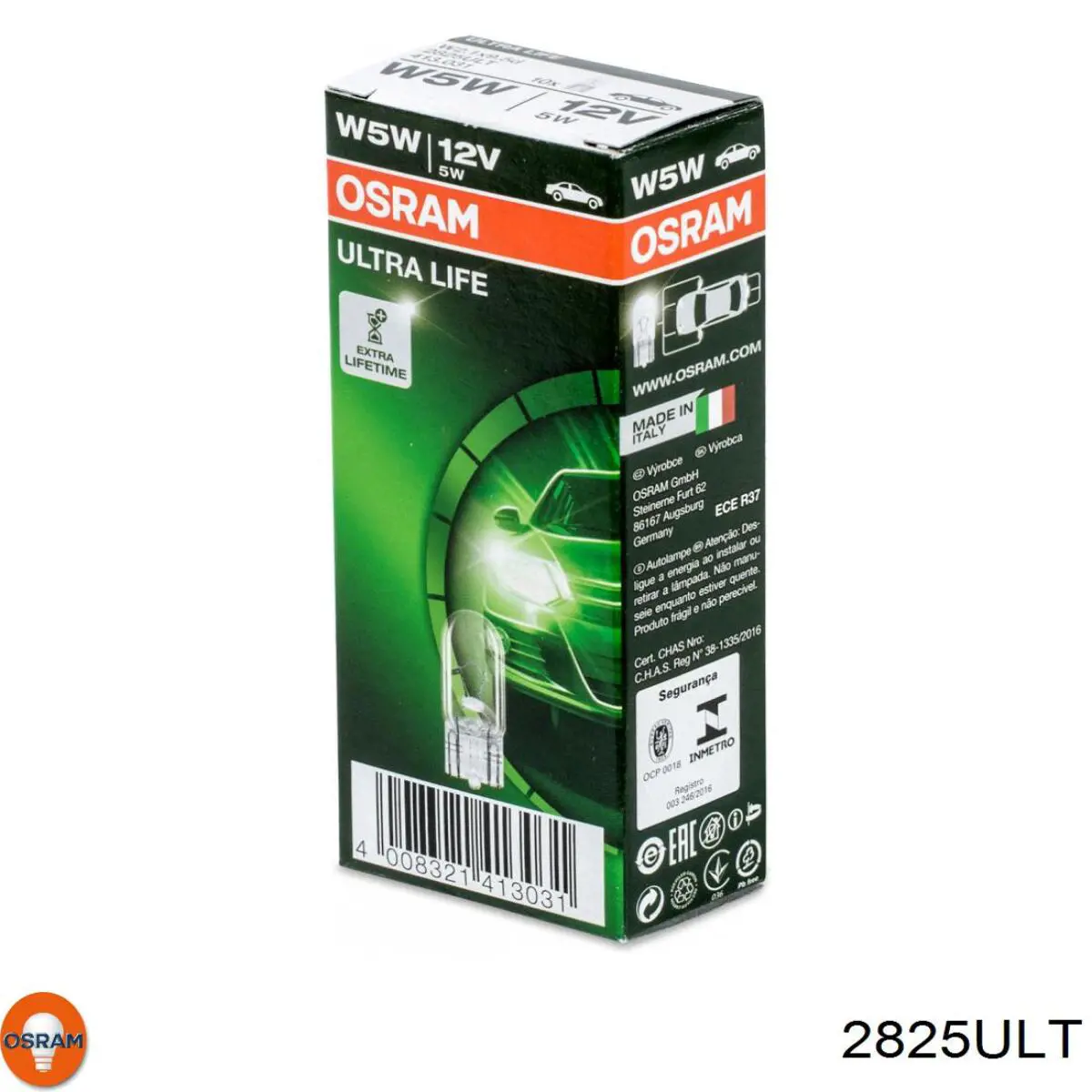 Купить 2825ULT Osram Лампочка освещения салона