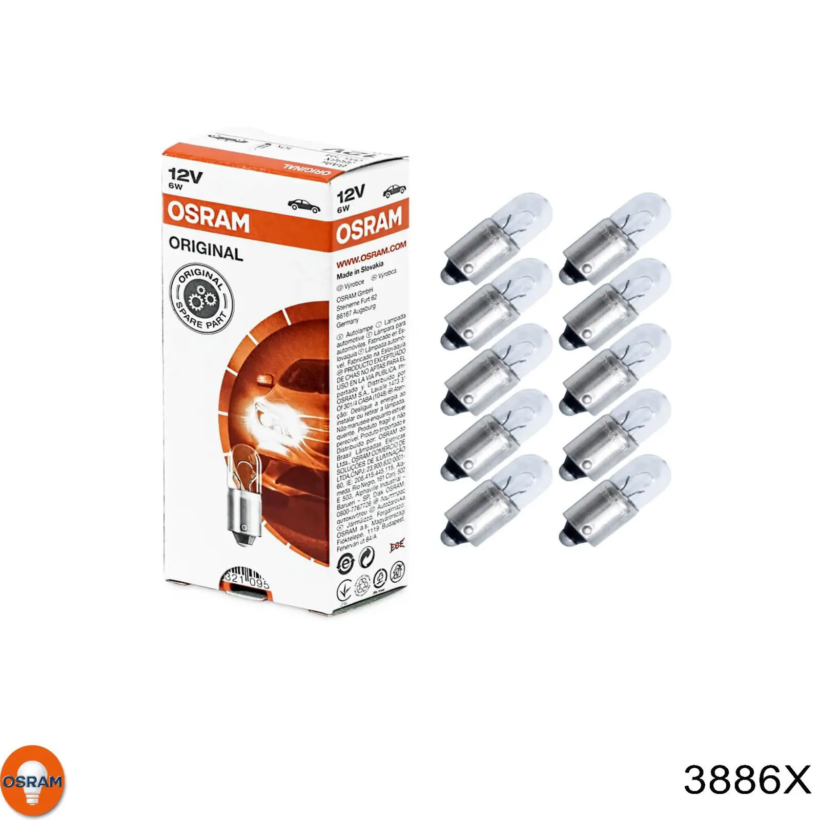 3886X Osram Лампа