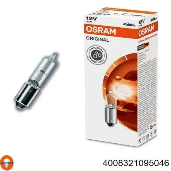 Lámpara, luz interior/cabina 4008321095046 Osram