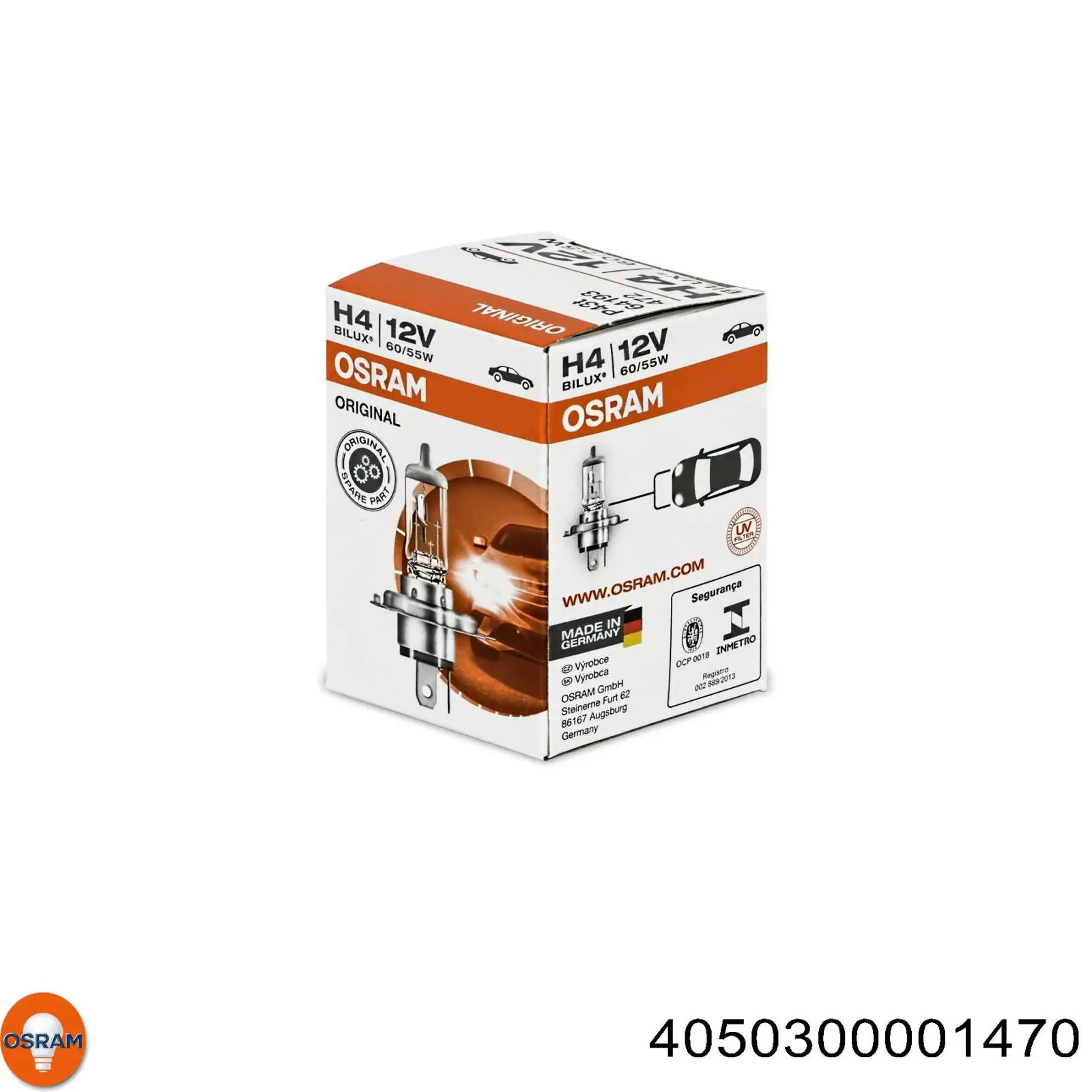 Купить 4050300001470 Osram Лампочка галогенная