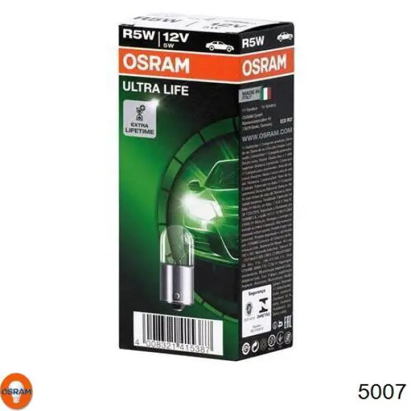 Лампочка накаливания Osram 5007 цена, от 0.51 USD