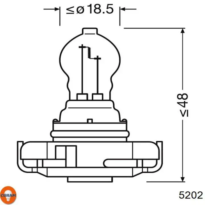 Купить 5202 Osram Лампочка