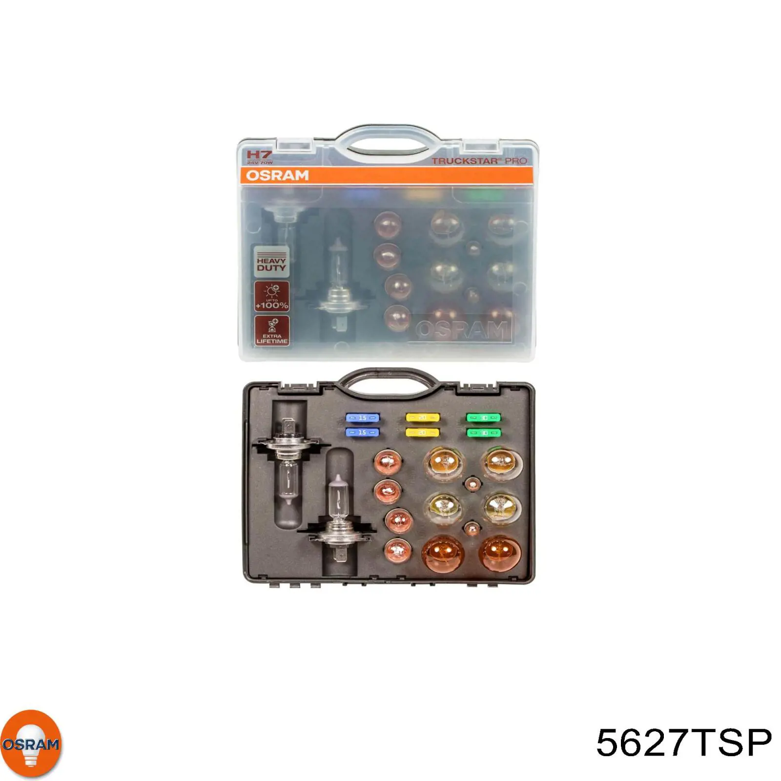 Лампочка накаливания Osram 5627TSP цена, от 0.41 USD