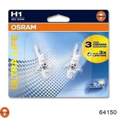 Лампочка галогенная 64150 Osram