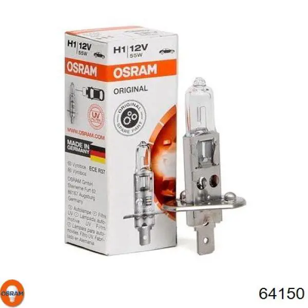 64150 Osram Лампочка дальнего света