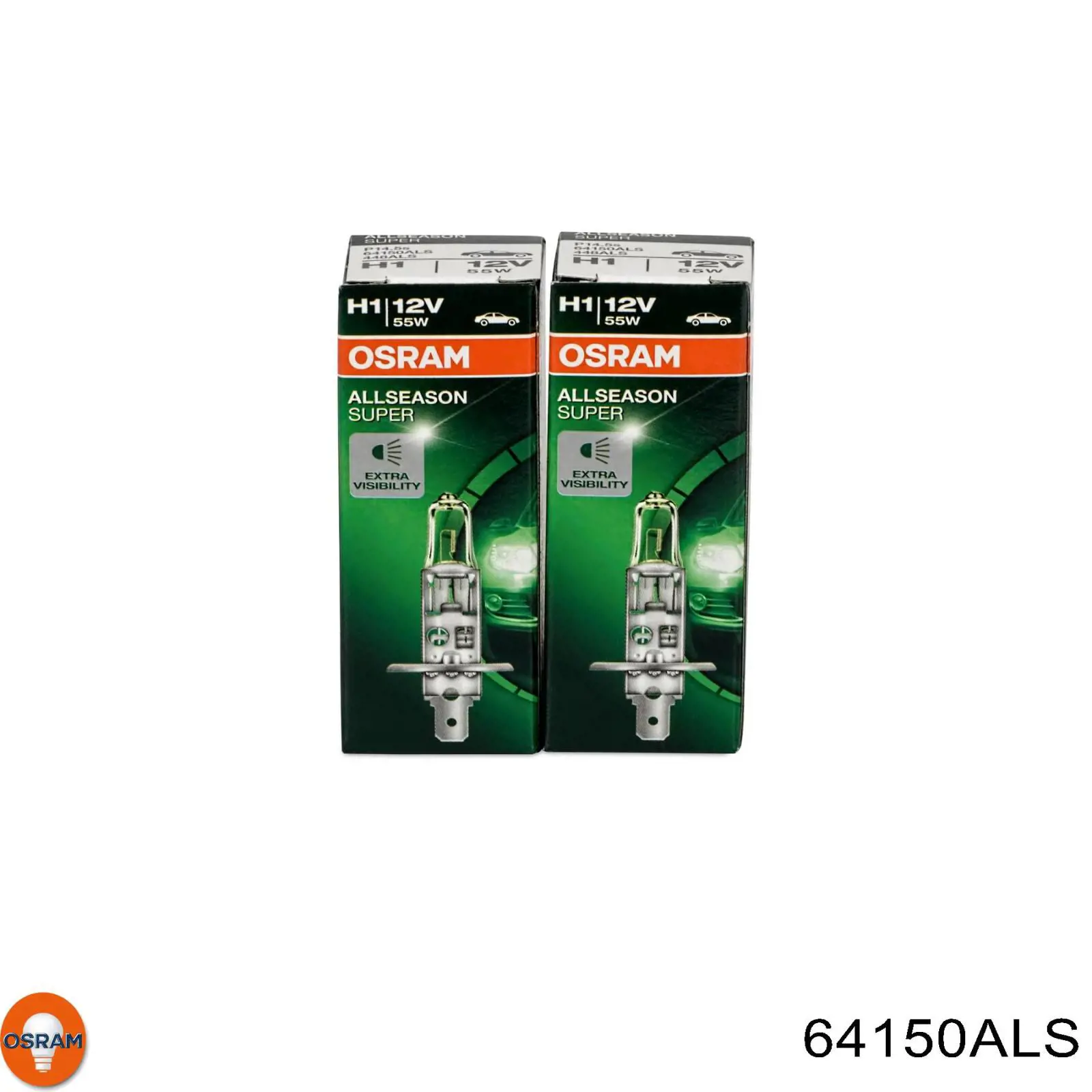 Лампочка ближнего света Osram 64150ALS цена, от 4.05 USD