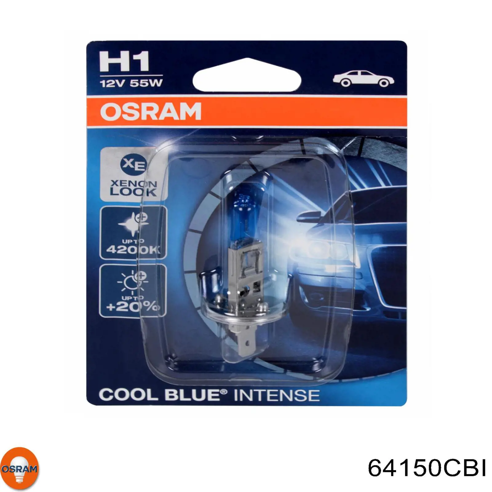Лампочка ближнего света Osram 64150CBI цена, от 3.83 USD