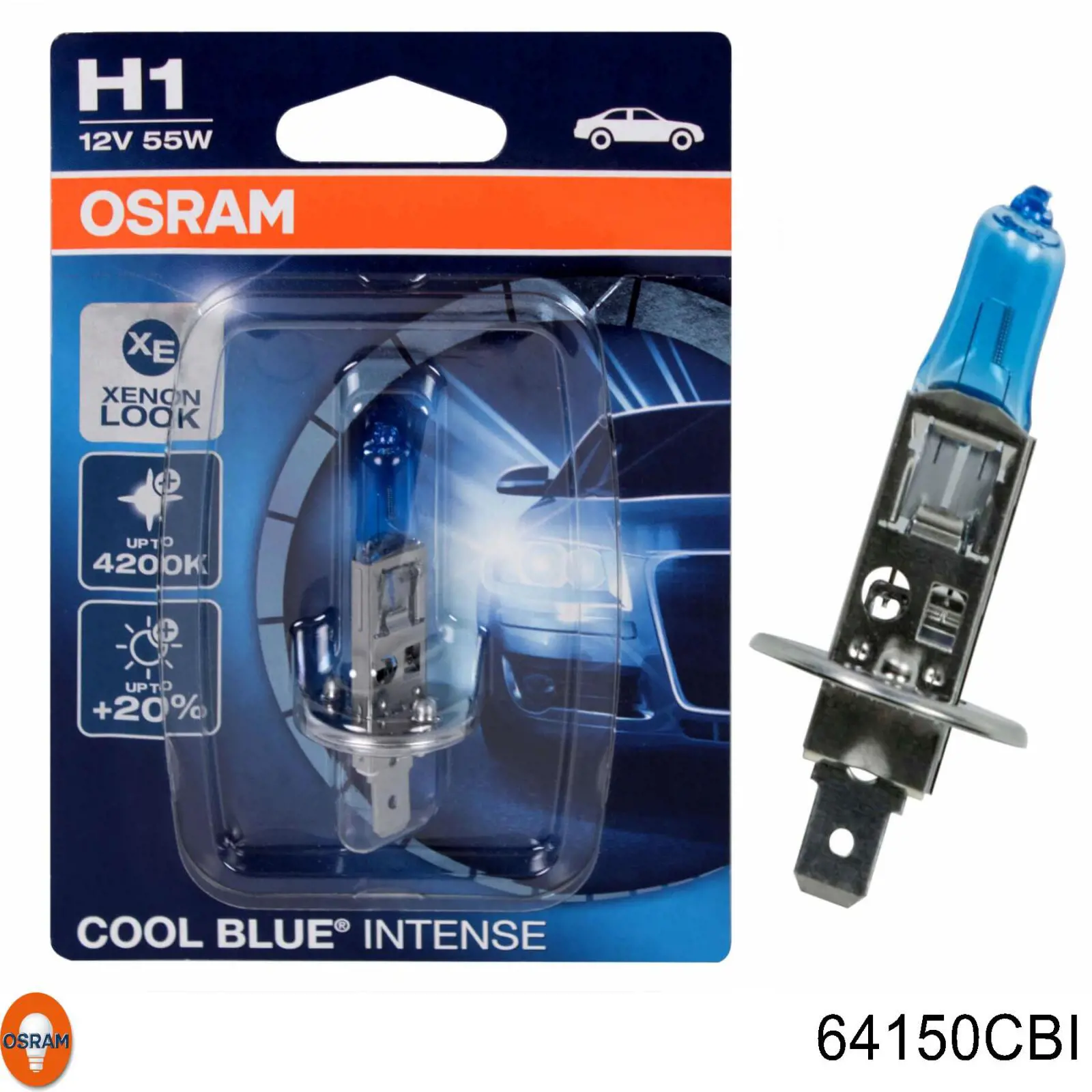Лампочка галогенная 64150CBI Osram