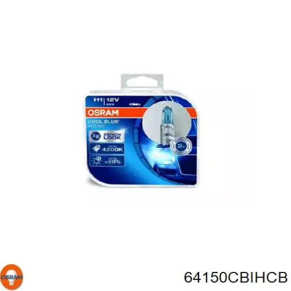 Лампочка ближнего света Osram 64150CBIHCB цена, от 2.09 USD