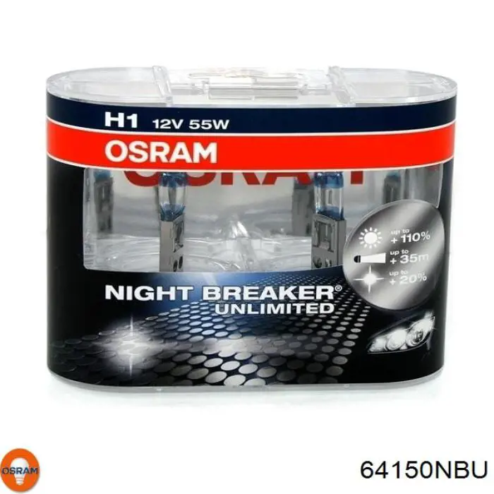 Лампочка галогенная 64150NBU Osram