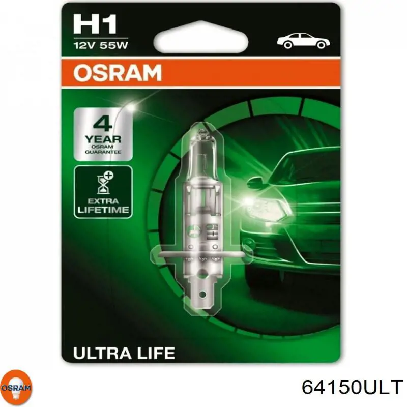 64150ULT Osram Лампочка дальнего света
