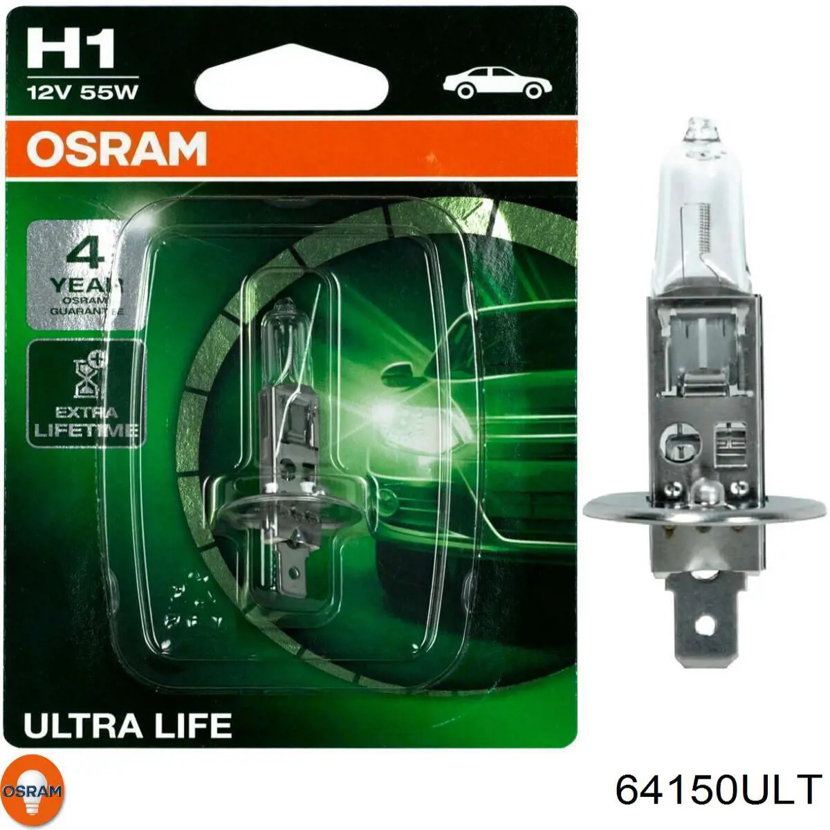 Купить 64150ULT Osram Лампочка галогенная