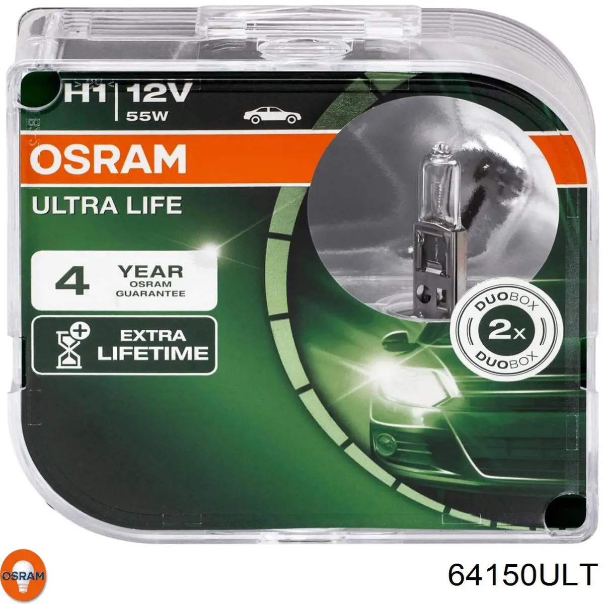 Лампочка галогенная 64150ULT Osram