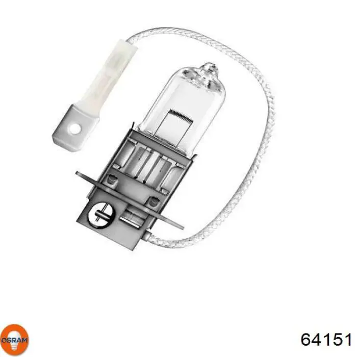 Лампочка ближнего света Osram 64151 цена, от 1.94 USD