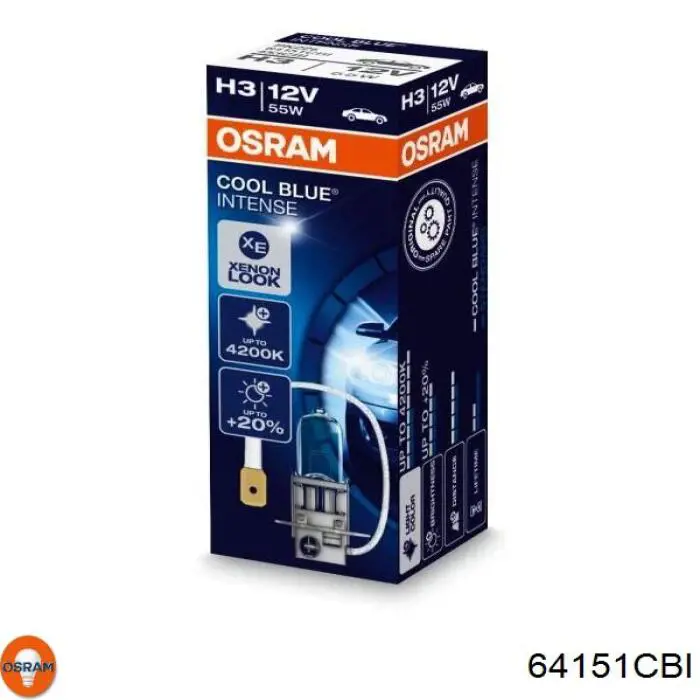 Купить 64151CBI Osram Лампочка галогенная