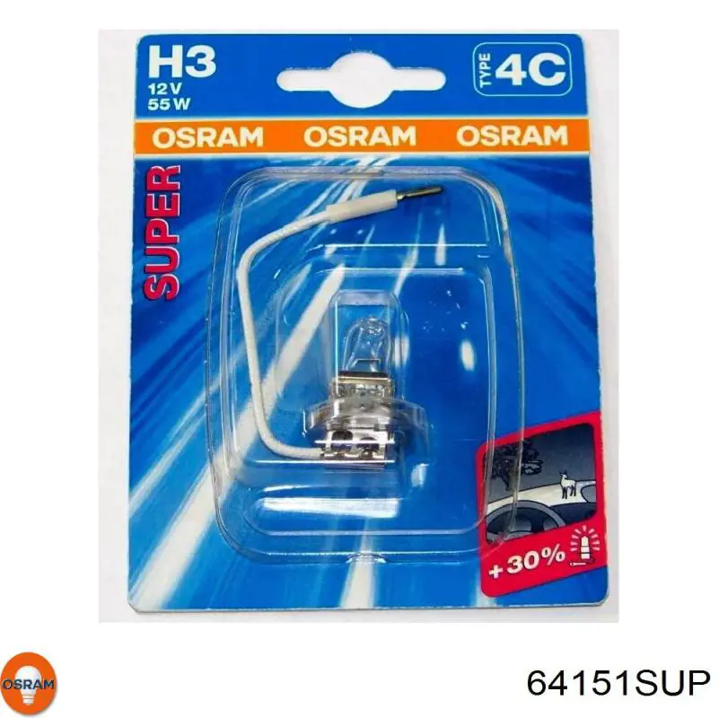Купить 64151SUP Osram Лампочка галогенная
