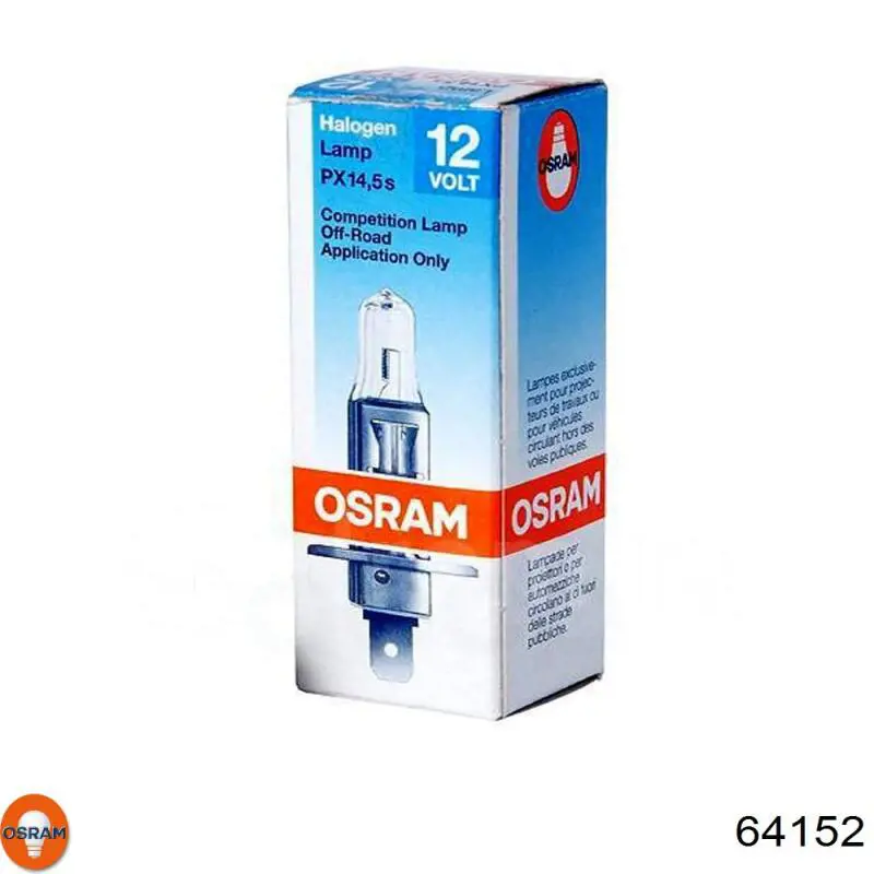 Лампочка галогенная 64152 Osram