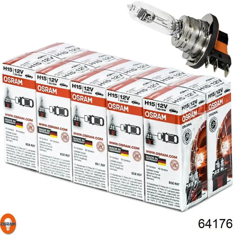 Лампочка галогенная 64176 Osram