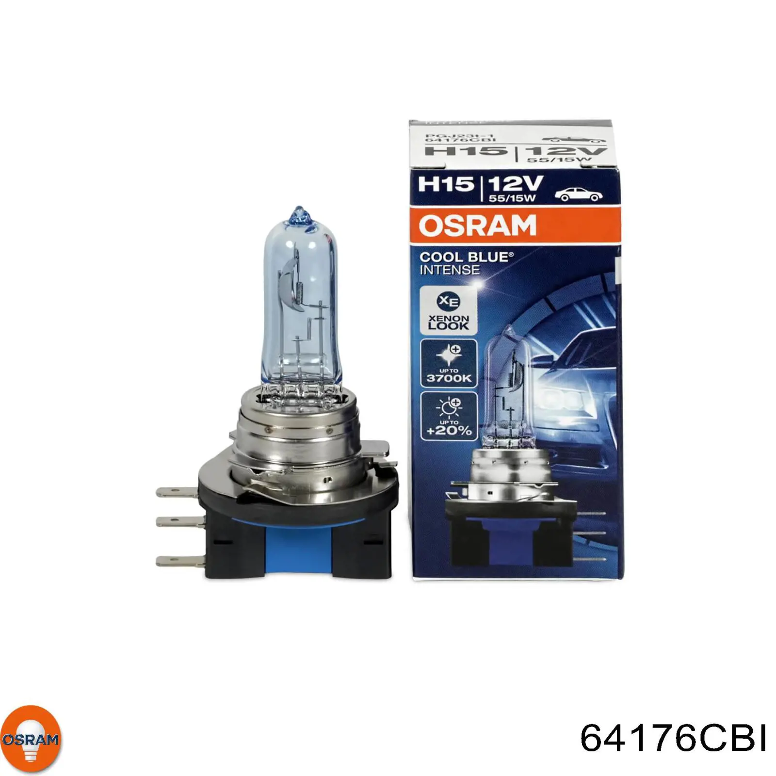 Лампочка галогенная 64176CBI Osram