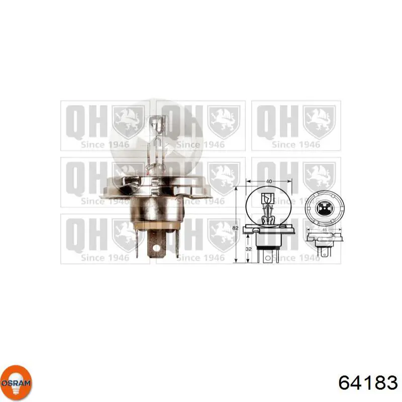 Купить 64183 Osram Лампочка галогенная