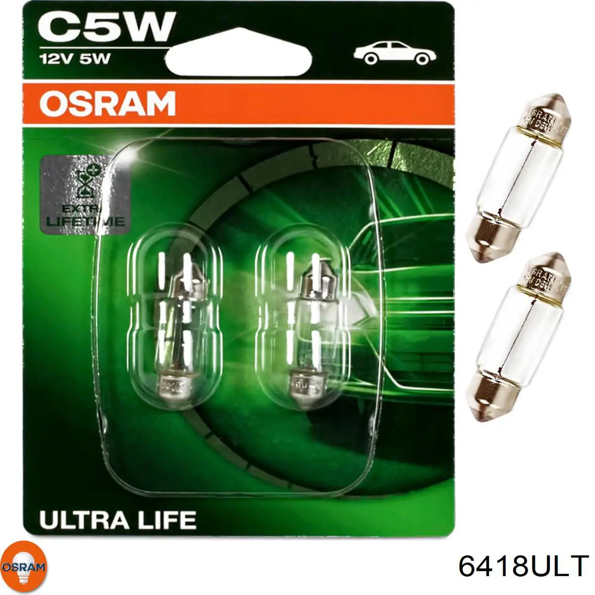 Лампочка 6418ULT Osram