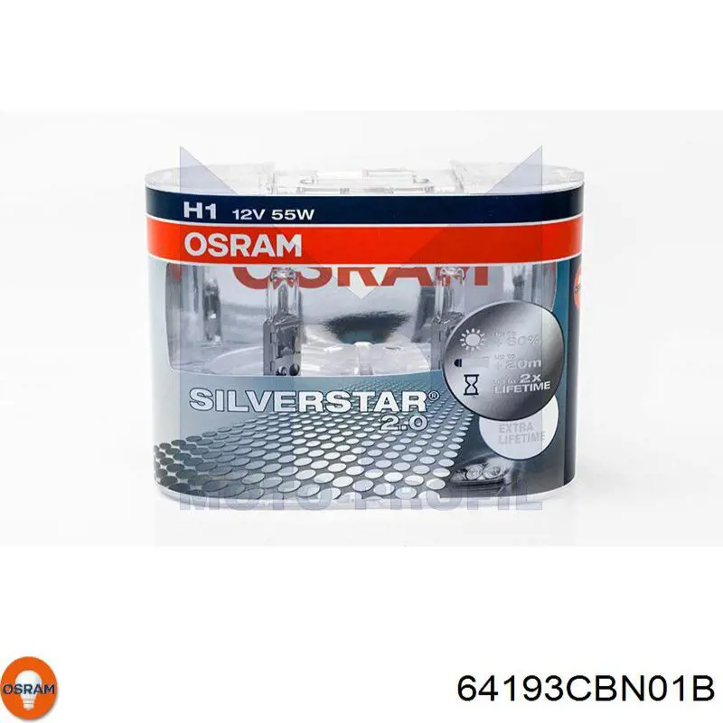 Купить 64193CBN01B Osram 
