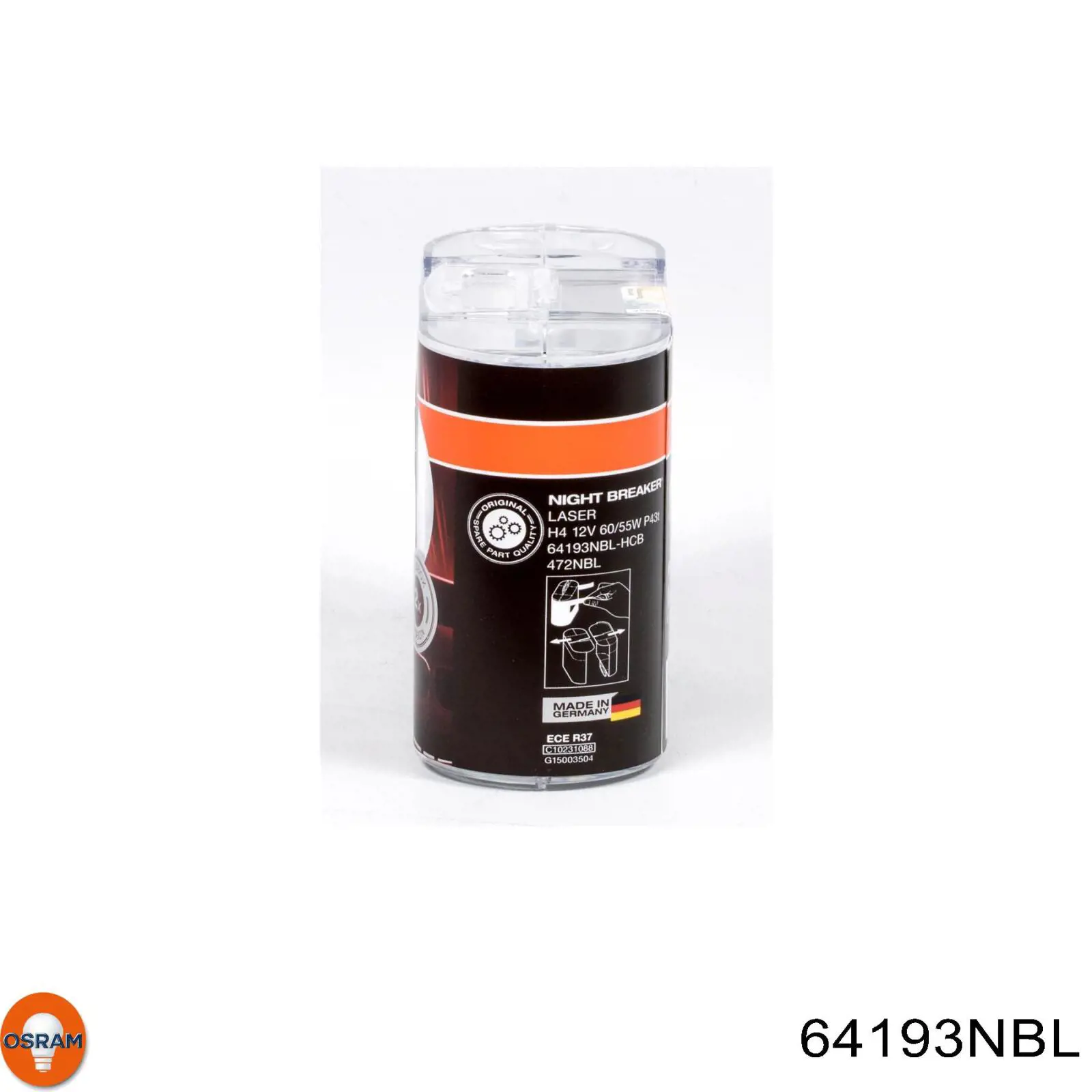 Лампочка ближнего света Osram 64193NBL цена, от 2.82 USD