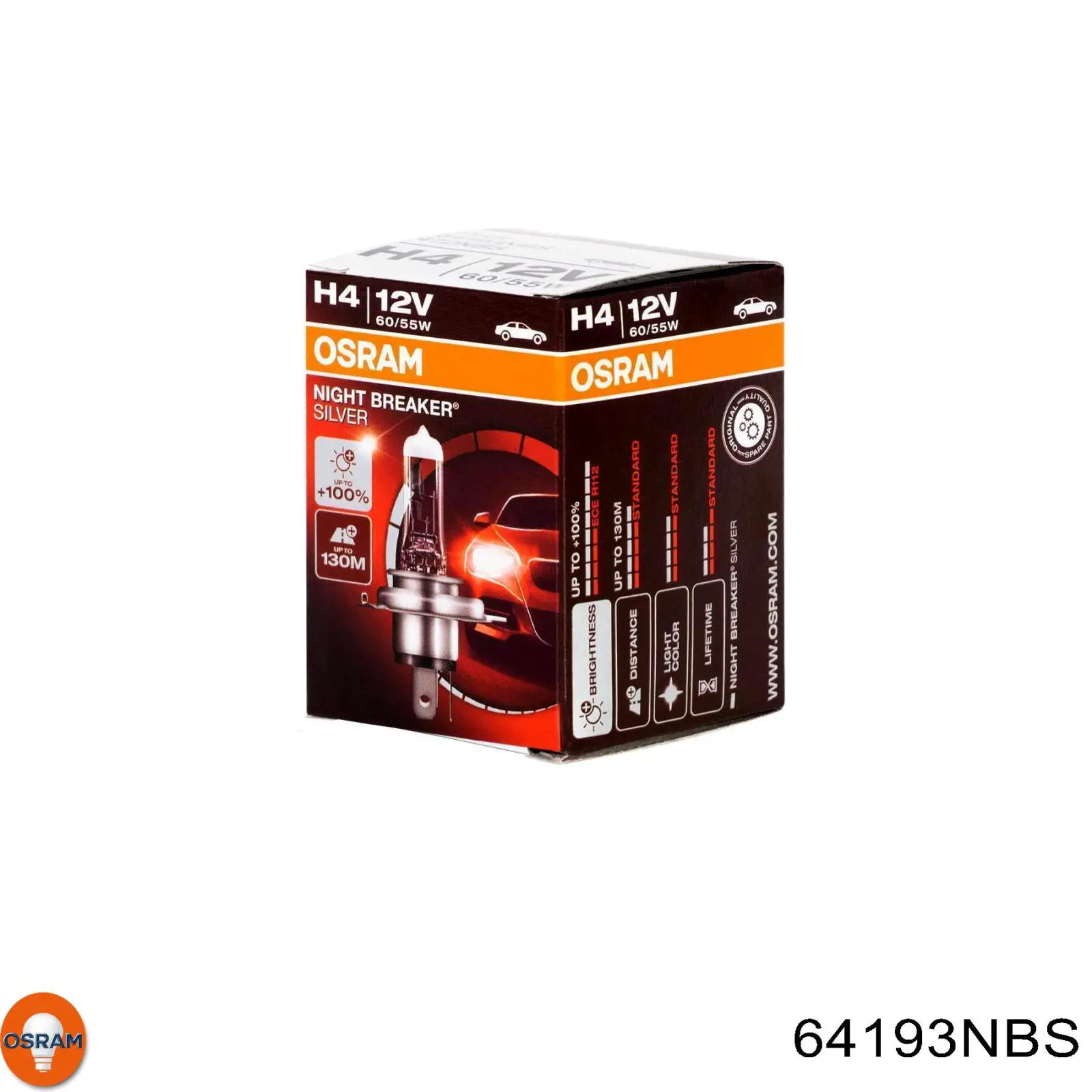 64193NBS Osram Лампочка дальнего света