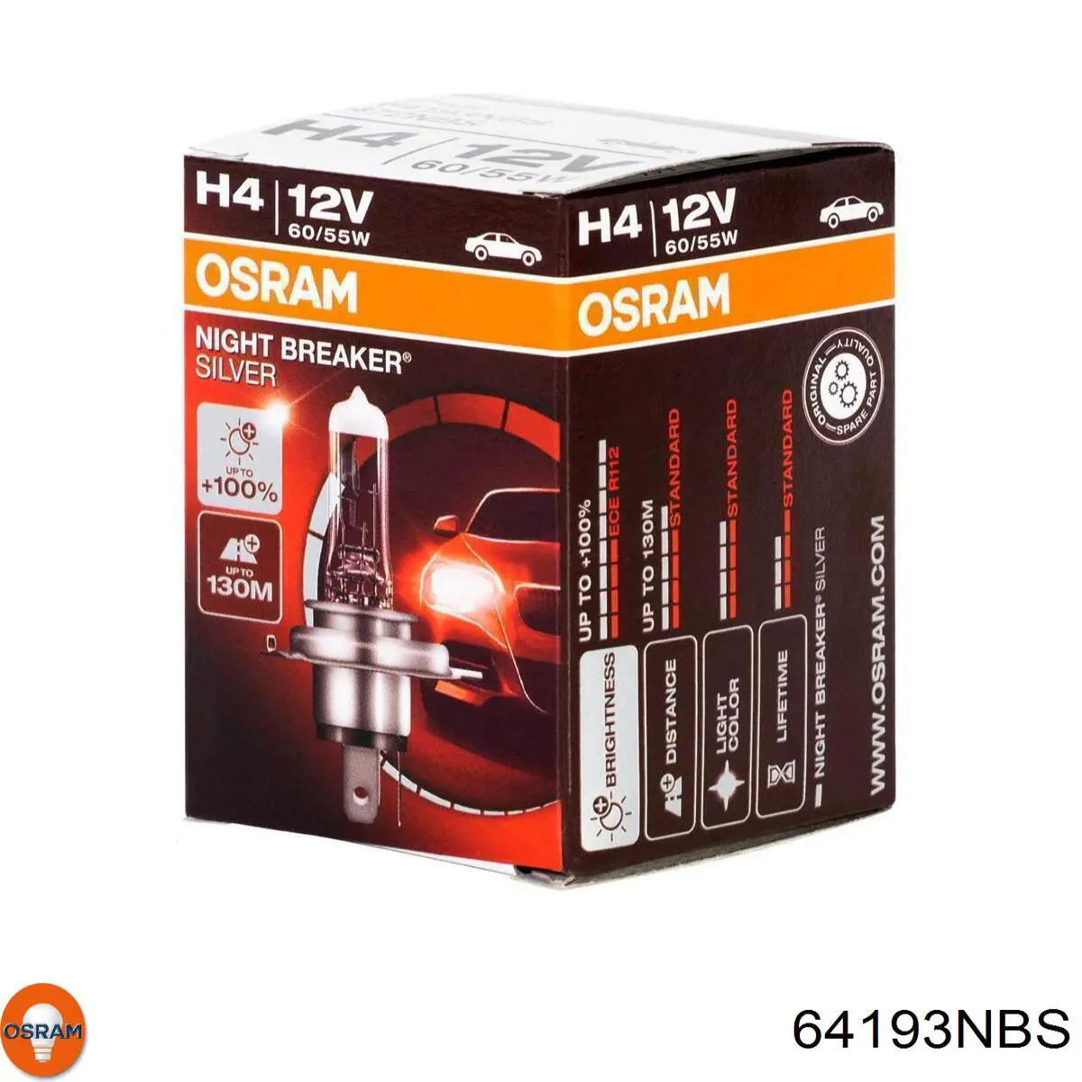 64193NBS Osram lâmpada halógena