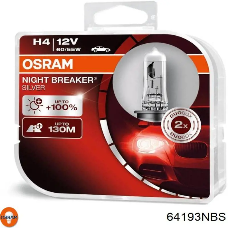 Лампочка ближнего света Osram 64193NBS цена, от 5.47 USD
