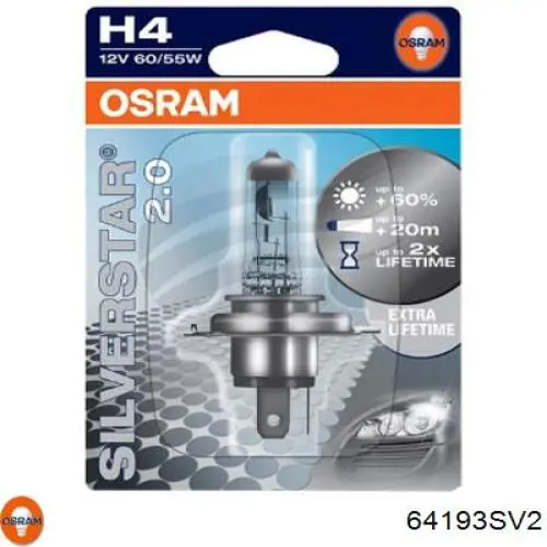Лампочка галогенная 64193SV2 Osram