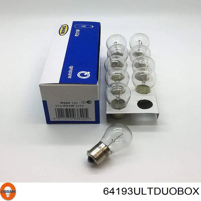 Лампочка галогенная 64193ULTDUOBOX Osram