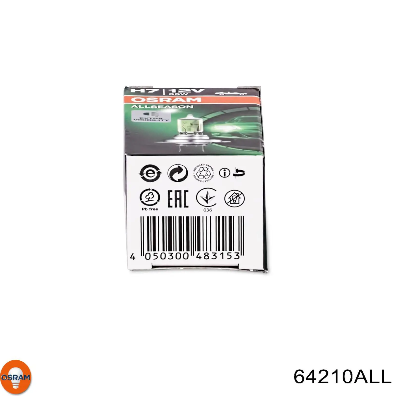 Купить 64210ALL Osram Лампочка галогенная