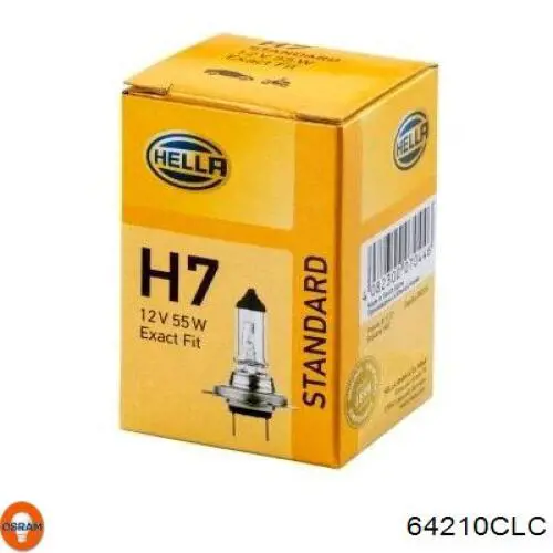 Лампочка галогенная 64210CLC Osram