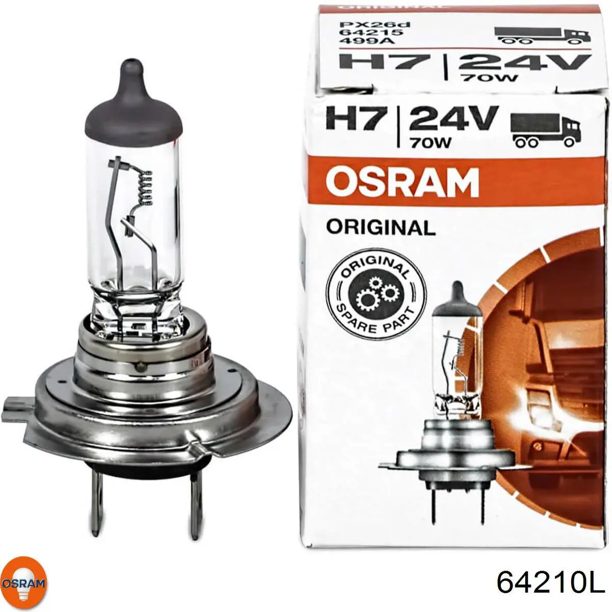Купить 64210L Osram Лампочка галогенная