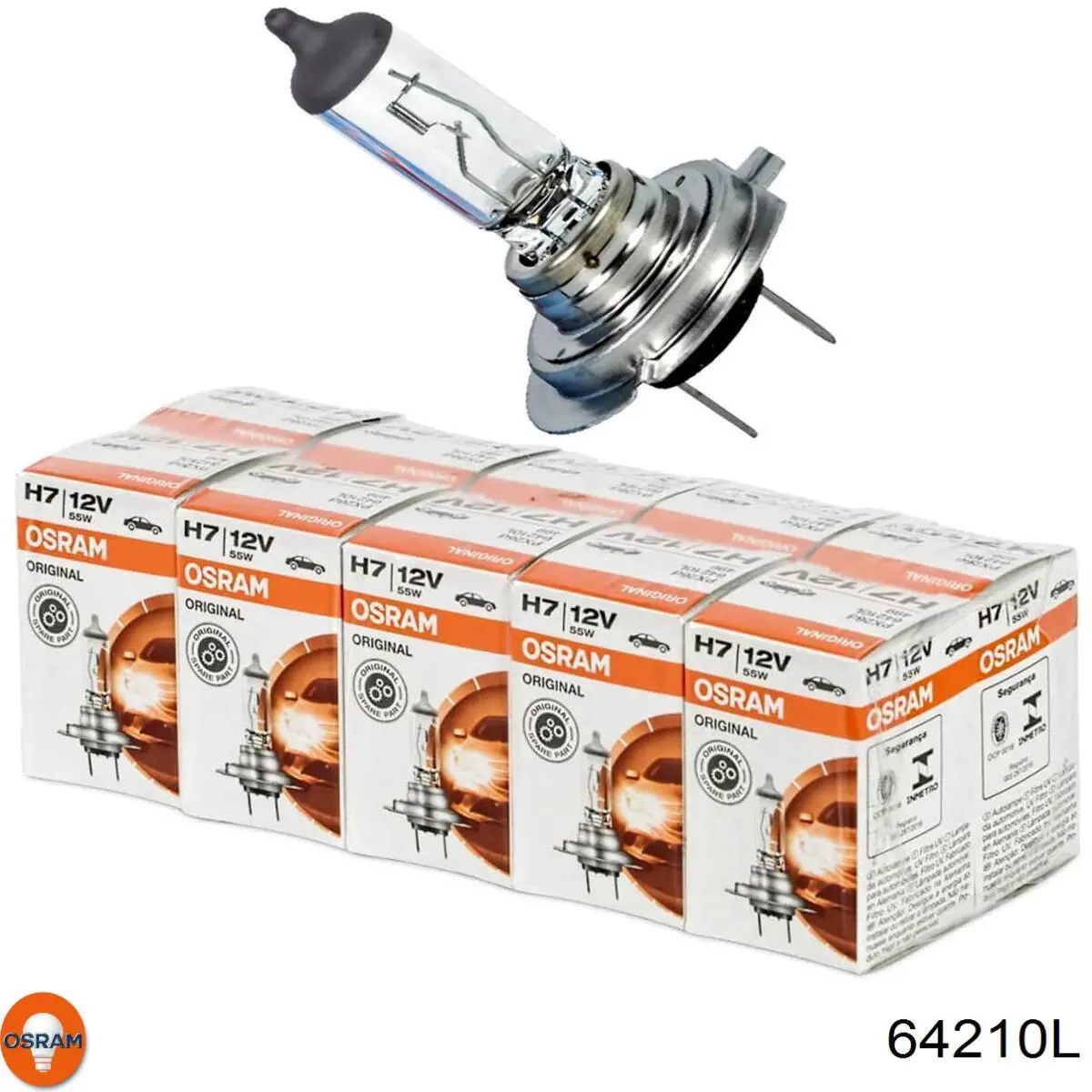 Лампочка галогенная Osram 64210L