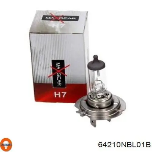 Лампочка галогенная 64210NBL01B Osram