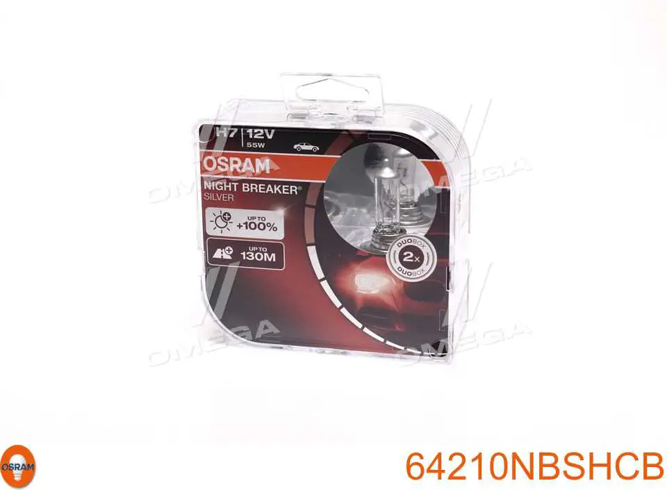 Купить 64210NBSHCB Osram Лампочка галогенная