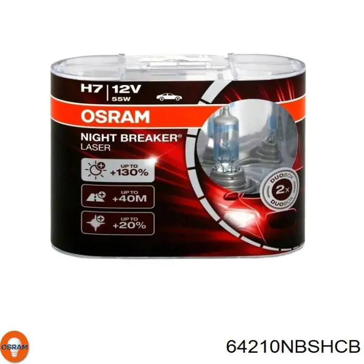 Лампочка галогенная 64210NBSHCB Osram