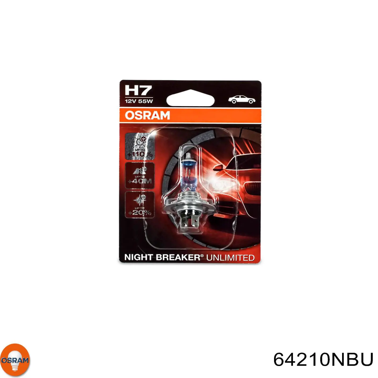Лампочка галогенная 64210NBU Osram