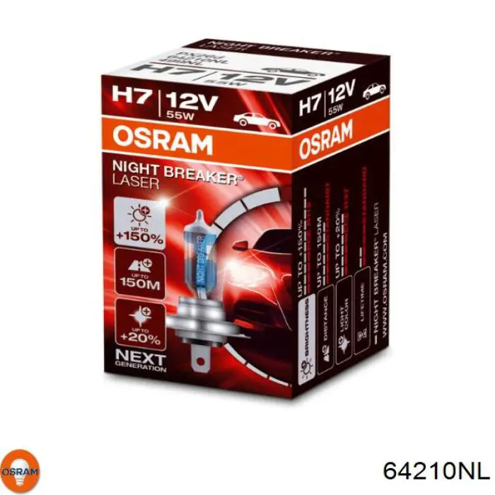 Лампочка галогенная 64210NL Osram