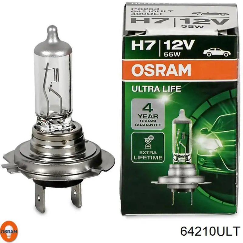 Лампочка галогенная Osram 64210ULT