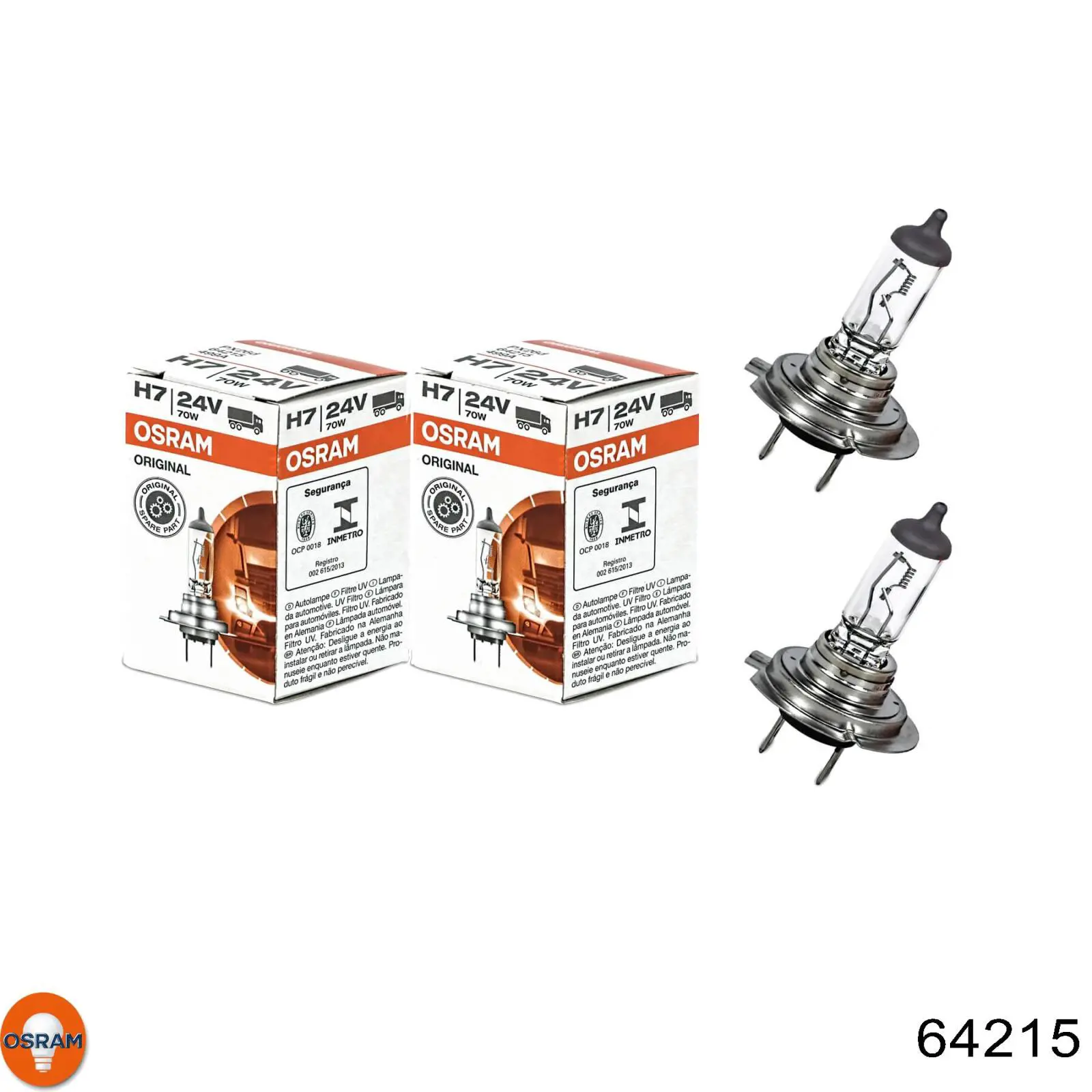 Лампочка ближнего света Osram 64215 цена, от 6.63 USD